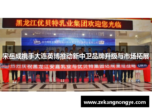 宋岳成携手大连英博推动新中卫品牌升级与市场拓展
